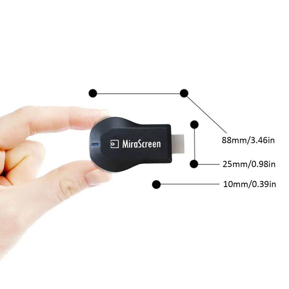 2,4G 1080P Wi-Fi дисплей приемник беспроводной Wi-Fi экран зеркальное устройство Miracast DLNA Airplay HD ТВ экран ключ в режиме реального времени