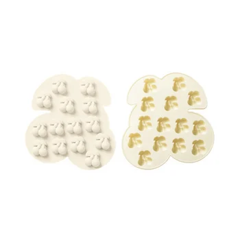 

3D Cherry Shaped Silicone Fondant Mold Ice Cube Making Tray For Drinks Cooling DIY Cake Candy Chocolate Baking