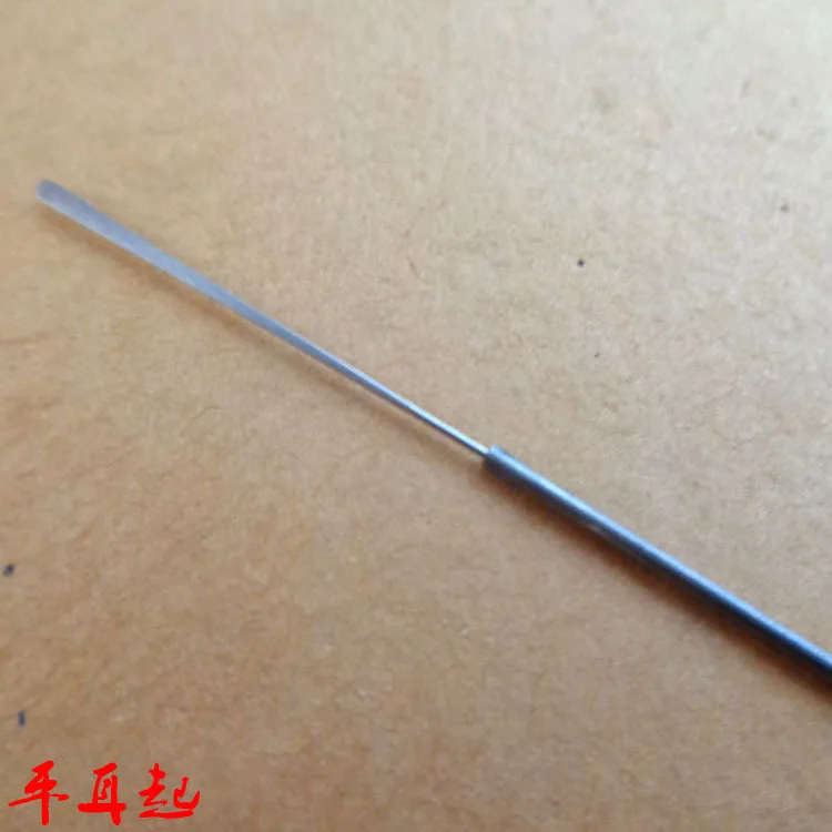 

Yangzhou Industry Ear Cleaning Tool Stainless Steel Thin Straight Thin Anti-slip Small-Ear Screwdriver Elbow Ear Alice Ear Shove