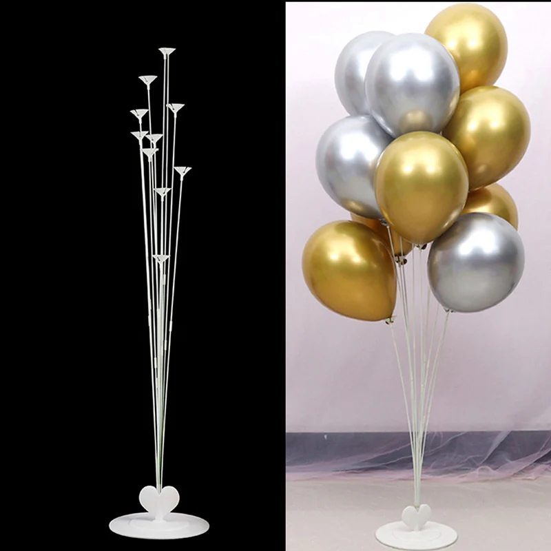  Staraise 11 Tubes Balloons Holder Stand Party Supplies Balloons Column Stand Kit Balloon Holder For