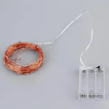 

20/50/100 LED String Copper Wire Fairy Lights Lamp Powered Waterproof FNM