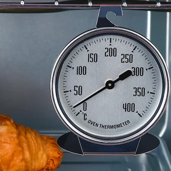 

Stainless Steel Instant Read Thermometer For Baking Oven High-grade Large Oven Special Oven Thermometer Tools 0-400 Degree