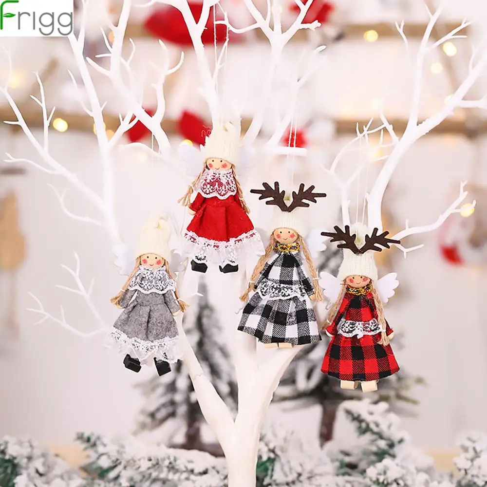 

Kid Gift Hanging Elf Angel Tree Pendant Christmas Doll Christmas Decoration For Home Christmas Tree Decor 2019 2020 New