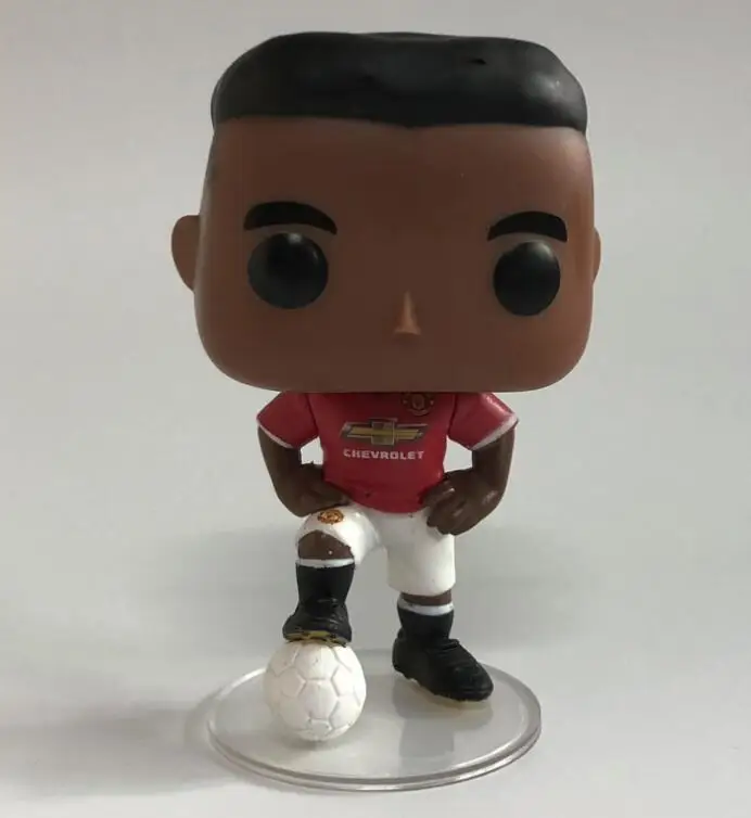 Paul no box Funko Pop football Romelu Lukaku Златан Ибрагимович пол Погба робо Фирмино Мохамед Салах и Садио грива виниловые фигурки игрушки - Цвет: Paul no box