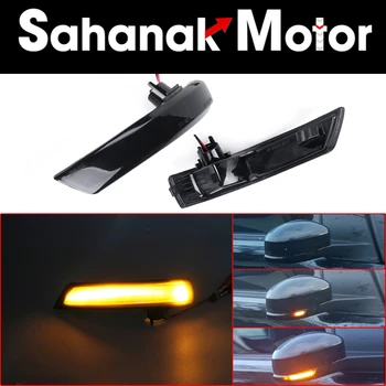 

For Ford Focus Mk3 (12/2010-04/2018) Sequential Blinker Turn Signal Lamp LED Dynamic Flowing Side Marker Light Canbus No Error