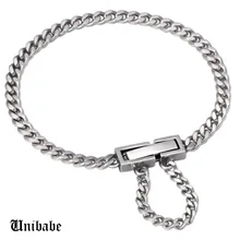 Pure Silver Sterling 925 Silver Jewelry Smooth Simple Men Women S925 Bracelet