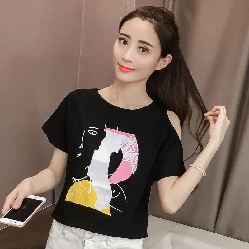 Золото 2020 женская рубашка Топ короткий рукав |