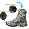 CUNGE Outdoor Tactical Sport Men's Shoes Waterproof Hiking Shoes Male Outdoor Winter Hunting Boots Mountain Shoes Men Army Boot ► Photo 3/6