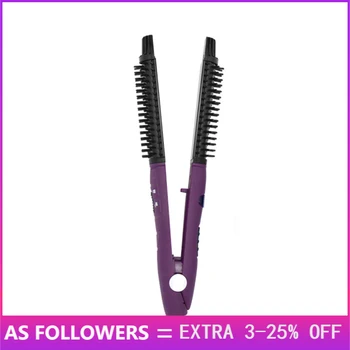 

5 In 1 Hair Curler Multifunctional Hair Straightener Curling Iron Electric Comb Hair Brush Hair Waver Flat Iron Curling