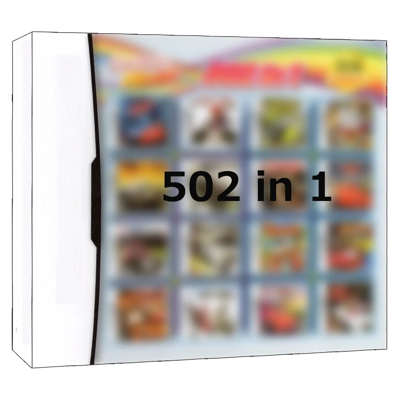 DS видеоигра картридж консоль карта Compilation 502 в 1 для 3DS 2DS | Электроника