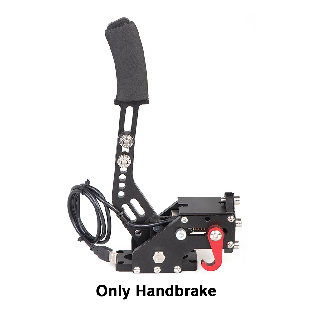 16Bit Hall Sensor USB Handbrake For SIM Racing Games Logitech G25/27/29 T300 T500 For PC Windows DIRT RALLY