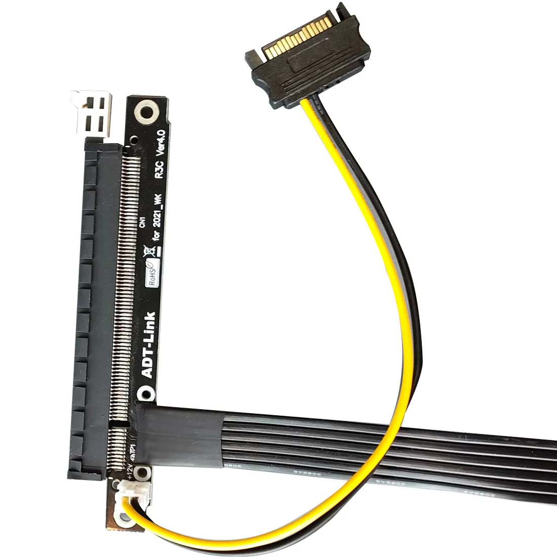 Кабель-удлинитель для видеокарты ADT-Link RTX3090 PCIe 4 0x16 до x1 | Компьютеры и офис