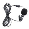 Common Mini Portable Microphone Condenser Clip-on Lapel Lavalier Mic Wired Mikrofo/Microfon for Laptop ► Photo 1/5
