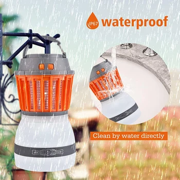 

Portable LED Waterproof Outdoor Camping USB Charging Light Mosquito Killer Insect Pest Repeller Anti Mosquito Lamp Lights UD88