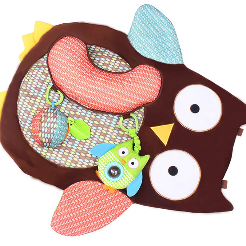 Cute Cartoon Baby Infant Crawling Play Mat Kids Carpet Game Pad Pillow Baby Activity Mat Toy 5