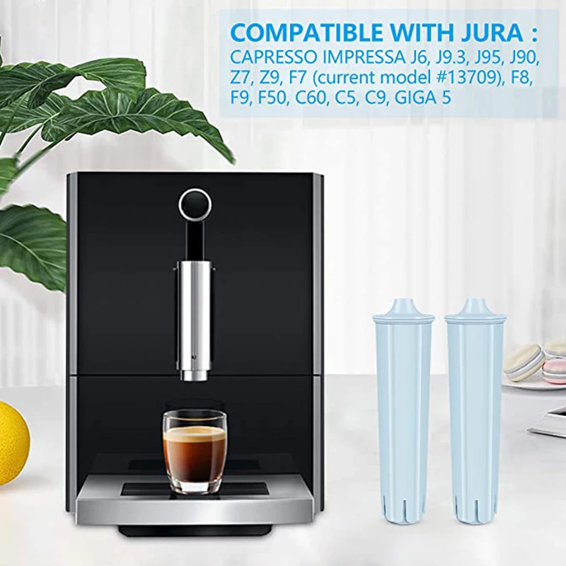Replace coffee machine water filter 