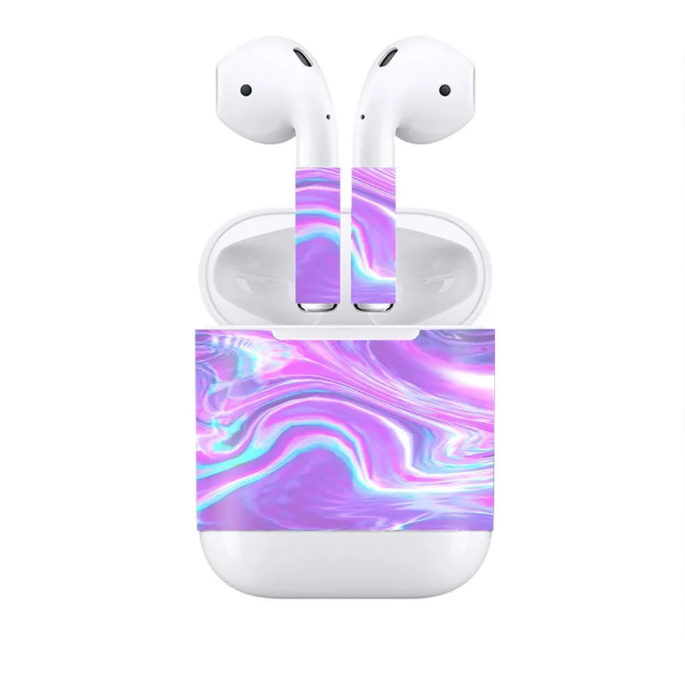 Новая модная наклейка для Apple Airpods наклейка на кожу виниловая наклейка