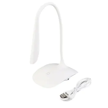 

Stylish Dimmable LED Lamp Flexible USB Rechargeable Touch Sensor LED Table Desk Lamp Light Portable Reading Light Home Office