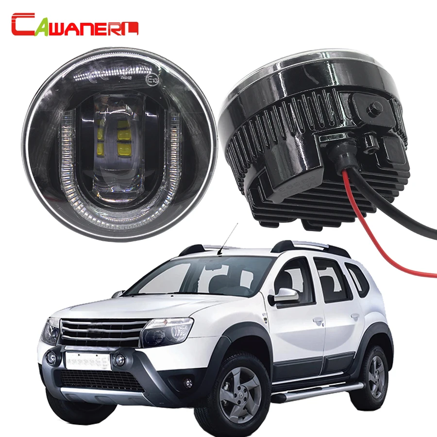 Cawanerl 2 X стайлинга автомобилей Светодиодный передние противотуманные фары
