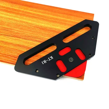 

Woodworking Semicircle Quick Positioning Template Bevel Round Arc Positioning Template for Trimming Machine Engraving Machine