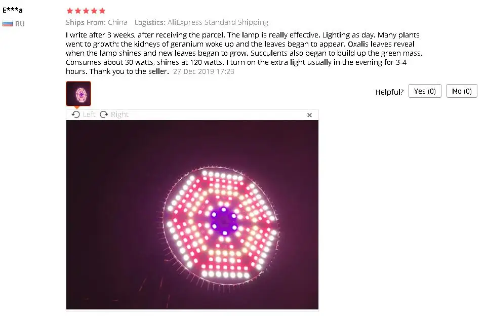 Description Picture 3 of item4pcs/lot 100W 120W Full Spectrum LED Grow Light E27 LED Bulb Fitolamp for Indoor Plants Greenhouse Hydroponics Tent Growth Lamp