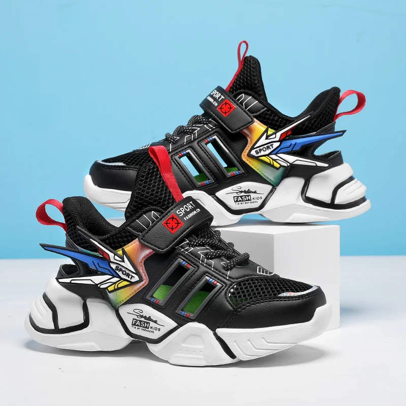 Precio Especial Sandalias transpirables para niños, zapatos deportivos para exteriores, cómodos, transpirables y suaves, para primavera y verano QMrXeKWDxNZ