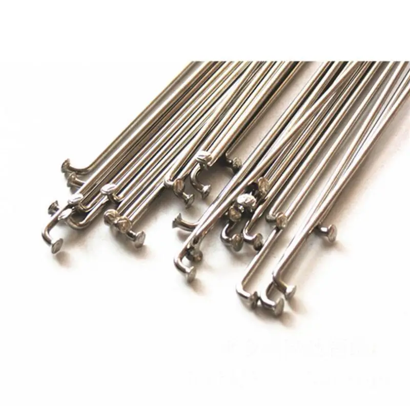 Bicycle Stainless Spokes Silver Wire 304 14G High-Strength 174 237 261 274 298 300 305mm Mountain Road Bike