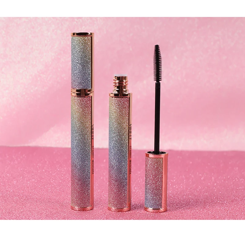 

4D Silk Fiber Lash Starry mascara Waterproof Long-lasting Makeup Eyelash Extension Black Thick Lengthening Eyelashes Cosmetics T