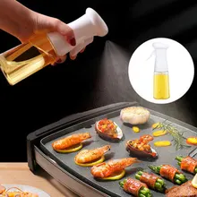 

210ml Oil Spray Bottle Kitchen Oil Bottle Cooking Baking Accessories Vinegar Mist Sprayer Barbecue Spray Bottle Cooking BBQ Tool