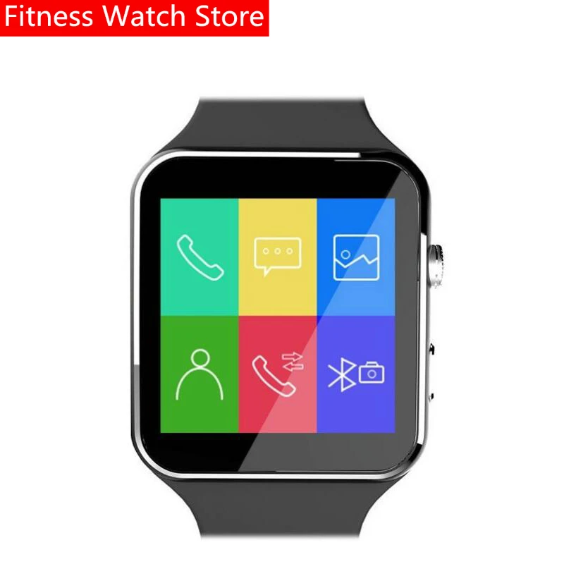 New X6 Smart Watch with Camera Touch Screen Support SIM TF Card Bluetooth men Smartwatch for iPhone Xiaomi Android Phone pk GT08 |