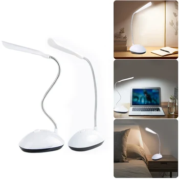 

LED Eye Protection Reading Book Lights Dimmable Table Lamp 360 Degree Rotating Children Study Light Use 3*AAA Battery Powered