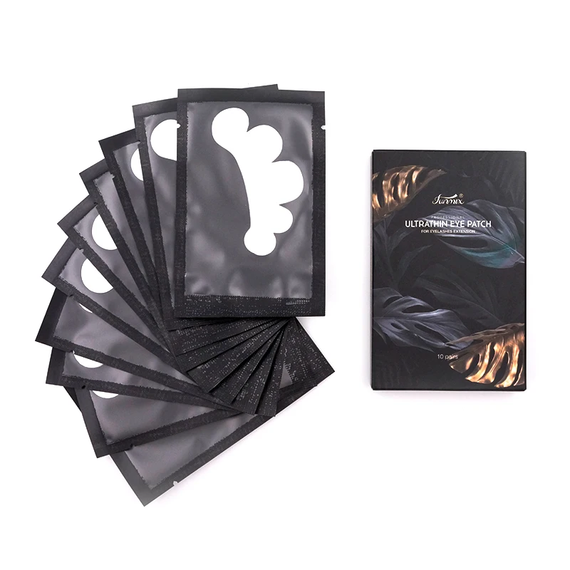 Eyelash Patches Eyelash Patch Eyelash Pads Eyelash Extension Supplies 20/50/100pairs Thin Gel Under Eye Patches Flexible Lint special Eyelash Extension Pads Sticker Wraps Collagen Hyaluronic Patch