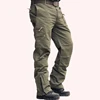 Men's Cargo Pants Outdoors Style Tactical Pants Male Camo Jogger Plus Size Cotton Many Pocket Men Camouflage Black Trousers 1