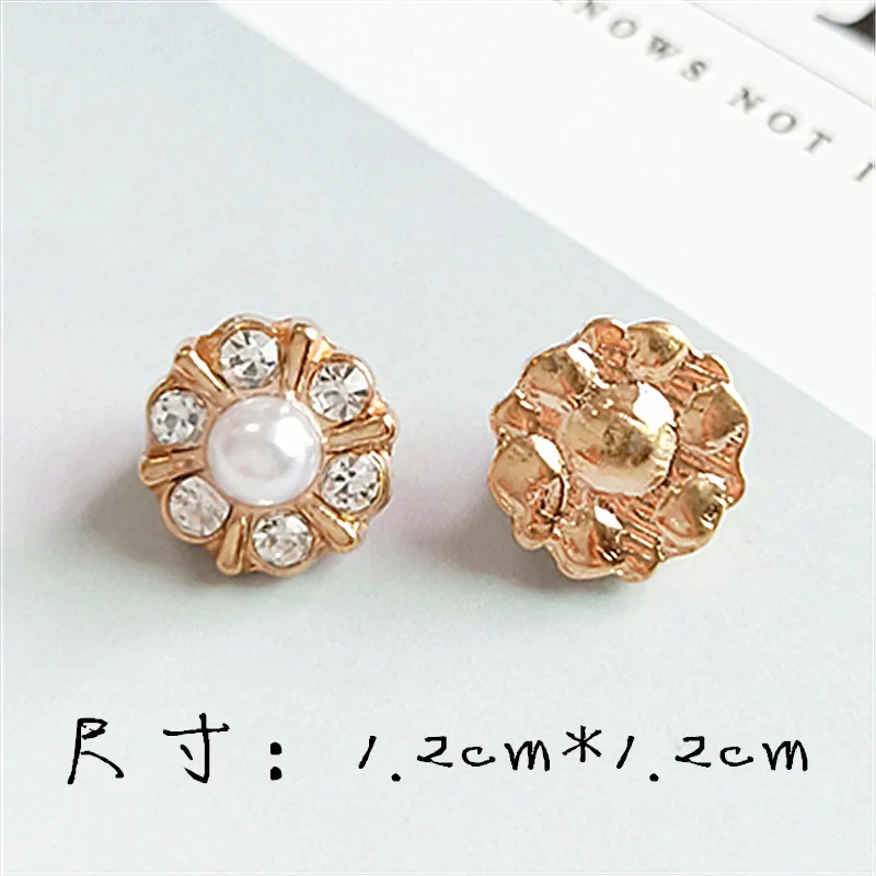 50pcs bling charm Zinc Alloy geometry Charm earring flower Pendant connector DIY Fashion Jewelry For Women&Men - Окраска металла: 1