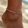 silver anklet