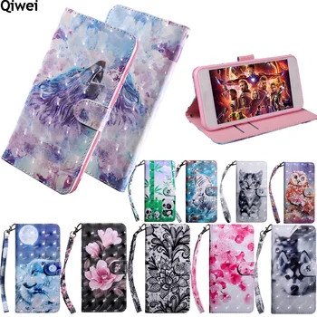 

3D Leather Flip Cover For Huawei Y6S Case Wallet Card Stand Phone Cover For Huawei Y6S 2020 JAT-LX1 Case Y6S Y 6S Back shell