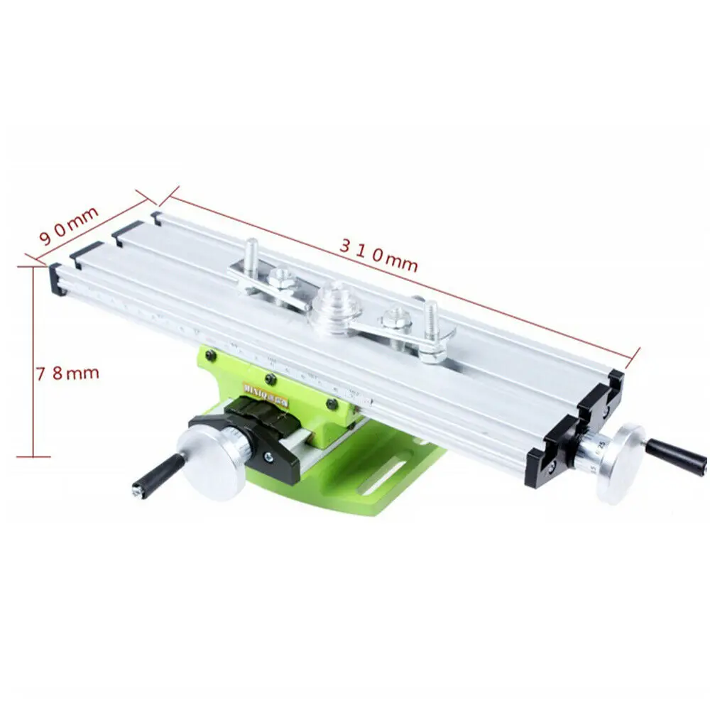 Mini Milling Multifunction Machine Worktable Drill Vise Fixture Table Fixture Worktable X Y For Bench Fixture Adjustment