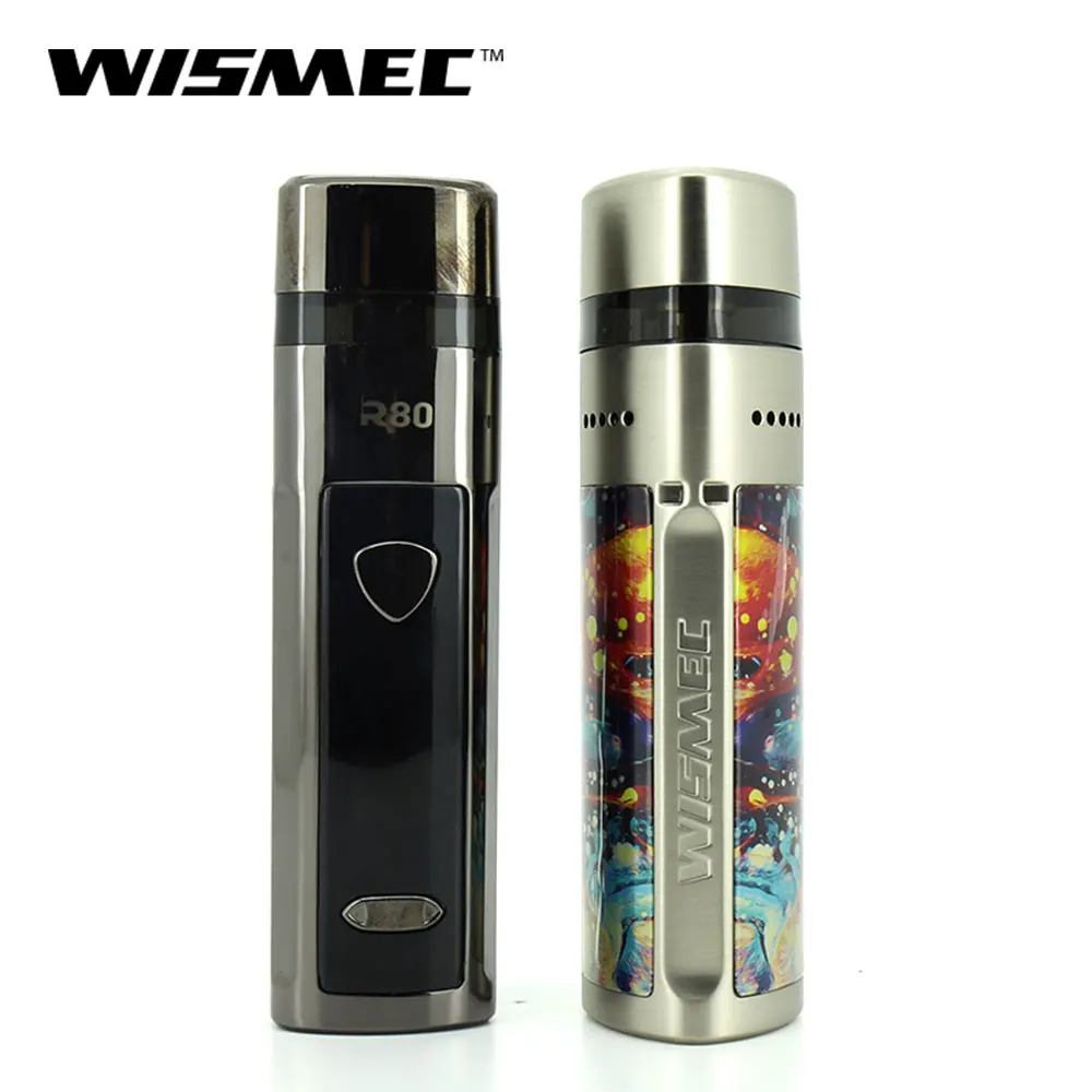 Большая распродажа оригинальный комплект Wismec R80 4 мл картридж WV M 0 3 Ом катушка 8