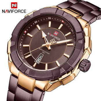 

NAVIFORCE Classic Mens Watches Luxury Business Quartz Wristwatch Men Military Sport Waterproof Clock Male Relogio Masculino 2020