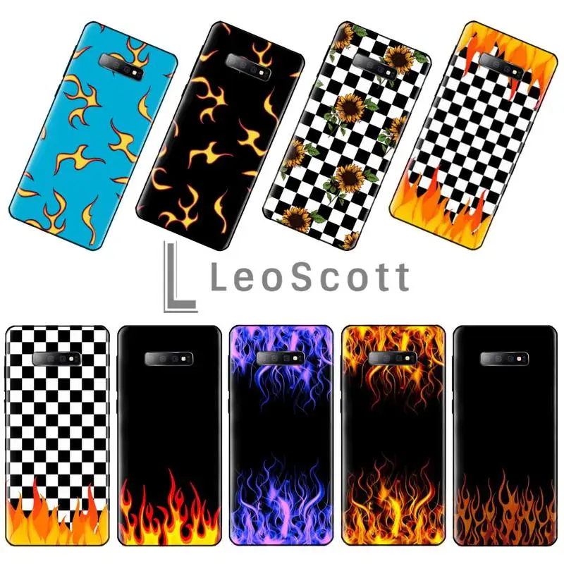 Роскошный классный цветной чехол для телефона Samsung S6 S7 edge S8 S9 S10 e plus A10 A50 A70 note8 J7 2017 |
