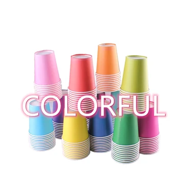 

Solid color Paper Cups&Plates Happy Birthday Party Tableware Supplies Disposable Cup Napkins Wedding/Carnival Party Decoration