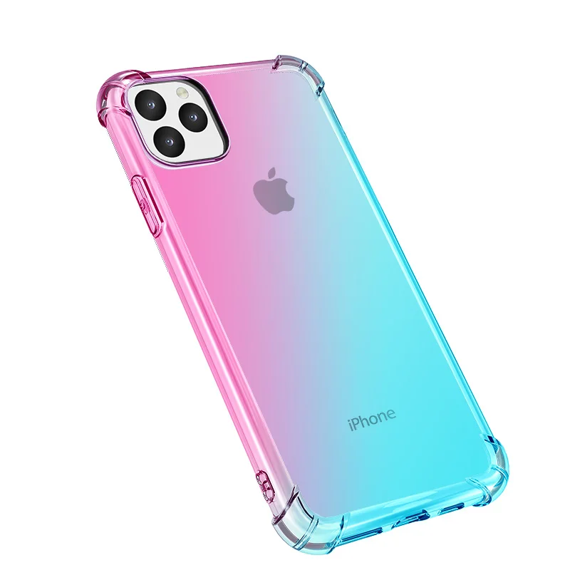 Прозрачный силиконовый чехол для iPhone 11 Pro SE 6 6s 7 8 plus XR XS MAX|Бамперы| |