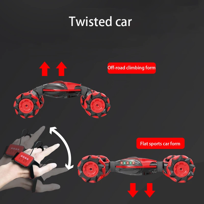 4WD RC трюк автомобиль внедорожный автомобиль жесты чувствительный скручивающийся автомобиль детские подарки RC Toys2.4G радиоуправляемые автомобили управляемая игрушка модель автомобиля