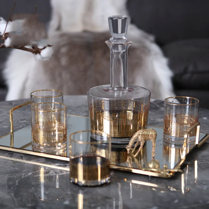Золотое стекло для виски, шотландское стекло es, Круглый, 9 см, стеклянная форма, кристально чистое стекло, посуда для дома, винный бар, Клубные, вечерние, подарки