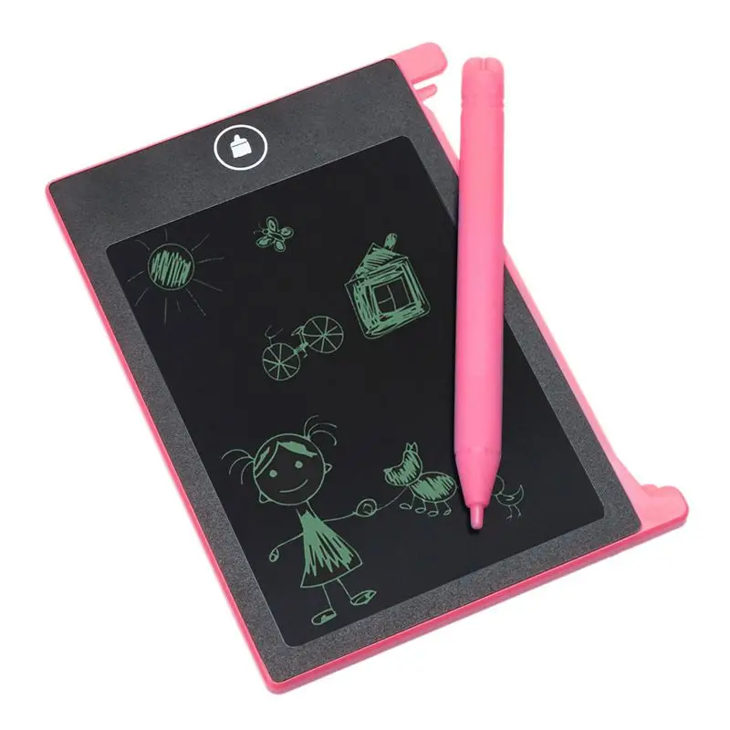 4,4 дюймовый ЖК-дисплей без бумаги блокнот планшет письмо и рисование графическая доска розовый