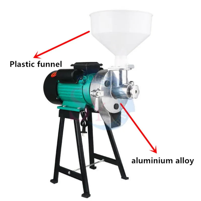 Высококачественная Промышленная Электрическая зерновая мельница из