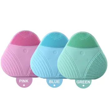

Electric Wash Instrument Electric Wash Tool Face Cleansing Brush Silica Gel 3 Colors Magic Fashion Effective Pore Waterproof