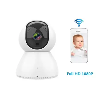 

Full HD 1080p Indoor Home Mini Baby Monitor IP Camera Wireless Wifi Camera Security Surveillance CCTV Camera