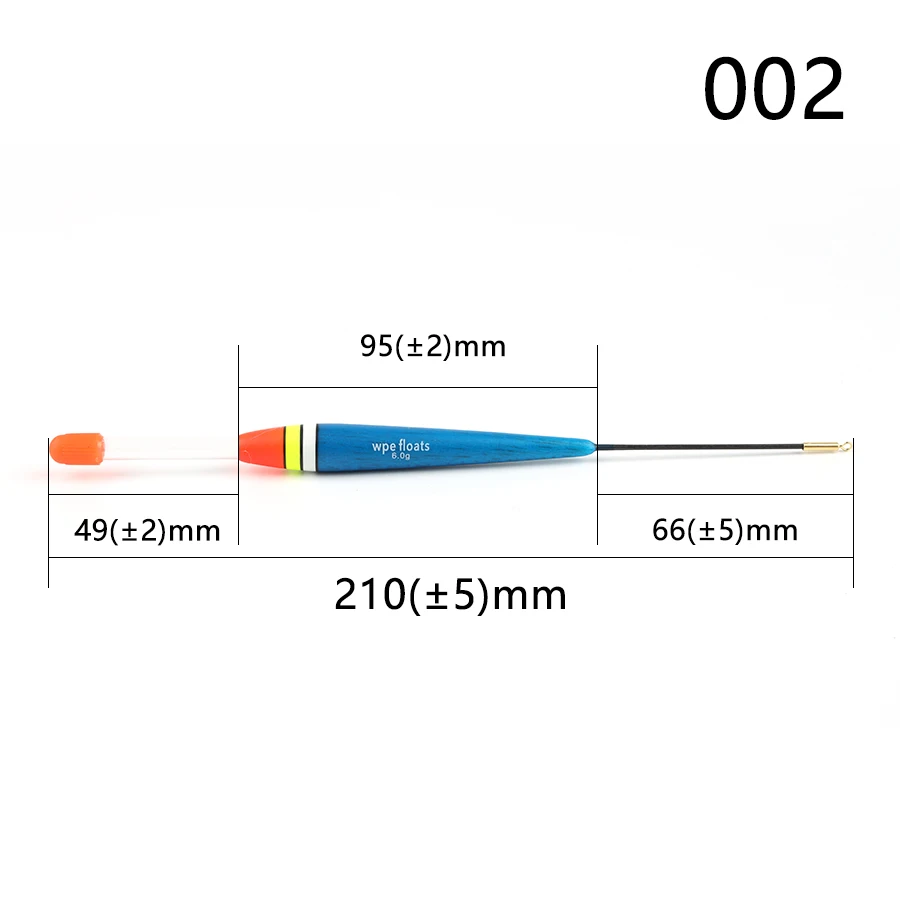 W.P.E рыбалка поплавок 5 шт./упак. поплавок Баргузинский пихты 6g 18-22 см карп рыбалка поплавок вертикальная буй поплавок, рыболовные снасти Подставка-поплавок для Go - Цвет: YG-6g-002