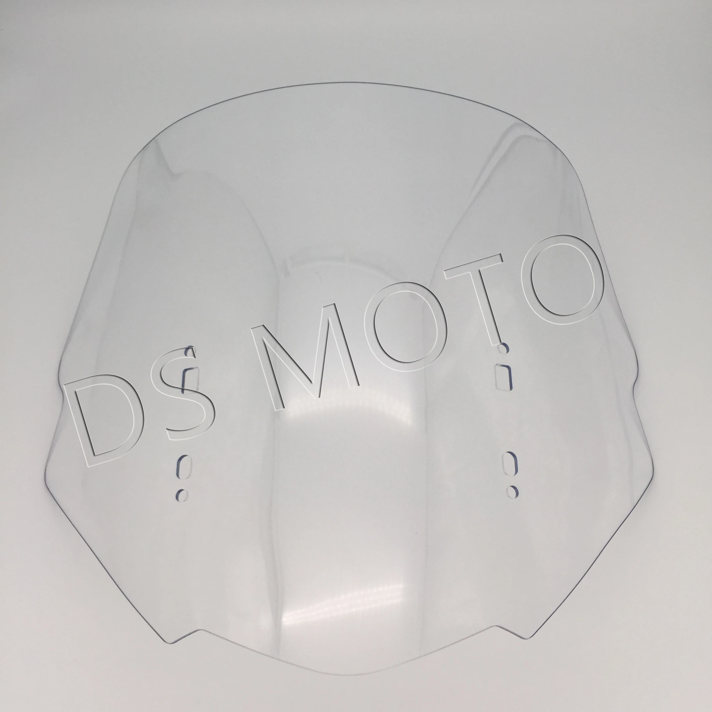 

Widened windshield